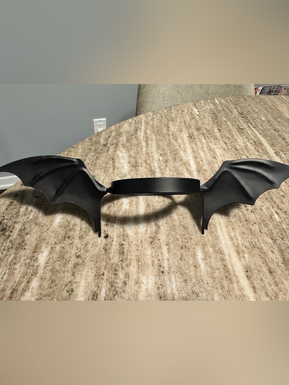 Yankee Candle Bat Wings Black Metal Large Jar Topper